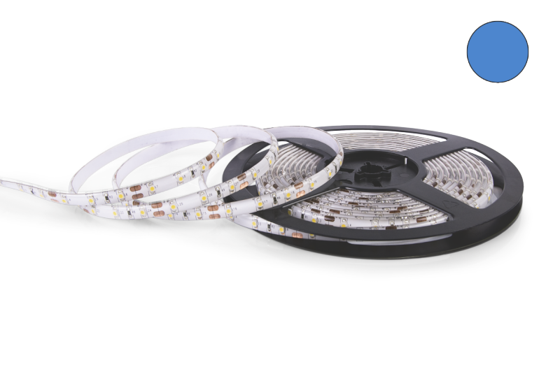 taśma LED 4.8W/M IP63 niebieski 8mm LS5300B_WB szt.=opak.5m