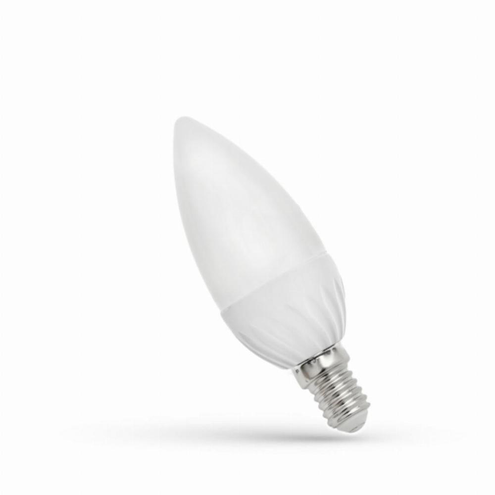 żarówka LED E14 6W NW swieczka 490lm 4000K WOJ+13758