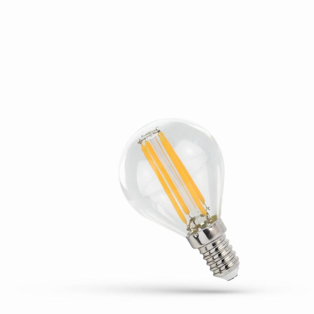 żarówka LED COG 4W E14 WW kulka szkl. WOJ+14071