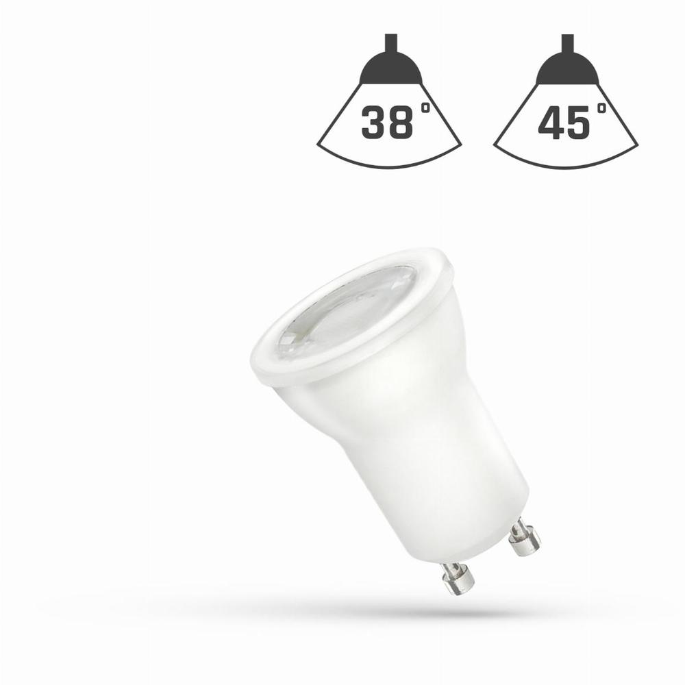 żarówka LED MR11 4W GU10 38st.CW 6000K