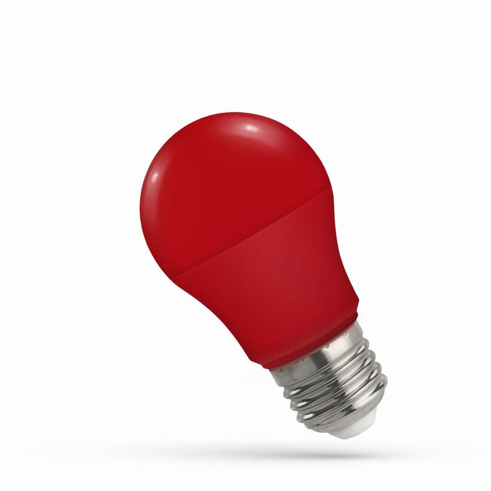 żarówka LED E27 5W RED GLS A55 kula czerwona