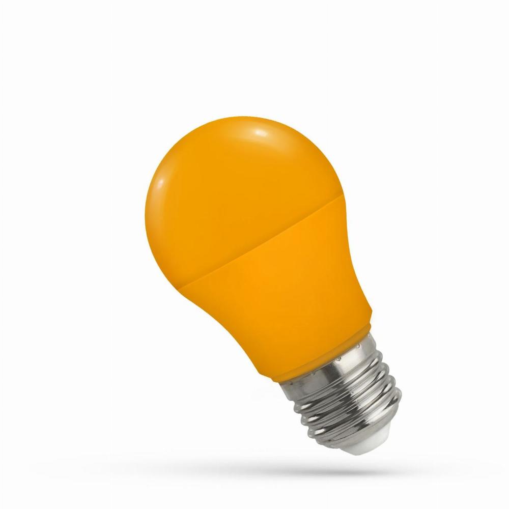 żarówka LED E27 5W ORANGE GLS A55 kula pomarańcz