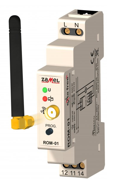 radiowy odb.ROM-01 1-kanal.