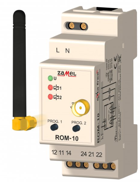 radiowy odb.mod.ROM-10 2-kanal.
