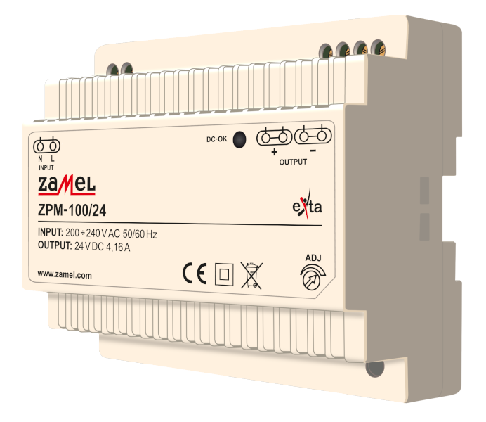 zasilacz ZPM-100/24 24V