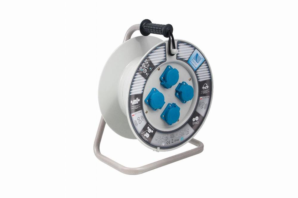 rozgałęźnik na bębnie O 340, 4xGZ16A (250V), IP44