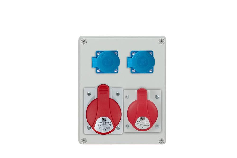 rozdzielnica R-BOX 240 16A/5P 32/5P 2x230V B.1098