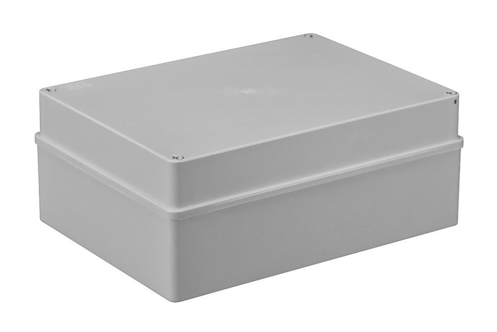 puszka hermetyczna300x220x120 bez dlaw. szara IP65 S-BOX 616