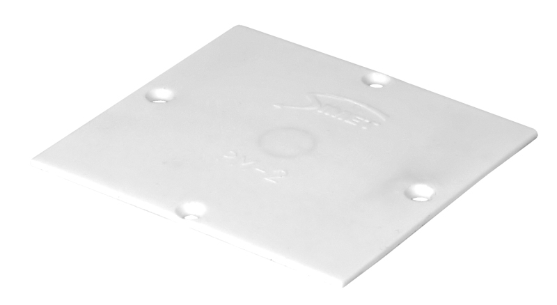 pokrywa puszki PM2 60mm wewnętrzna do serii MULTIWALL i MULTIBOX biały