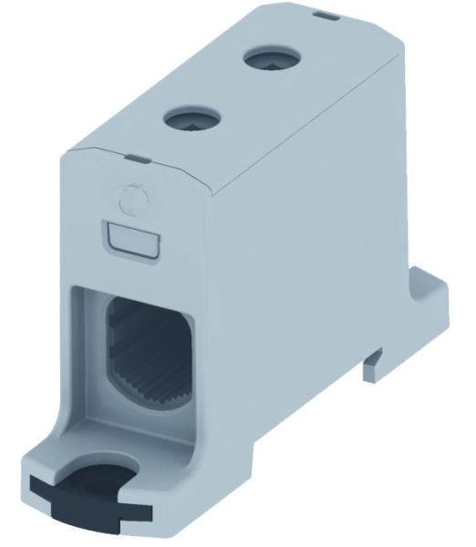 złączka szynowa gwintowa AL/CU MAA1240A10 /zacisk KE 35-240mm2 szary