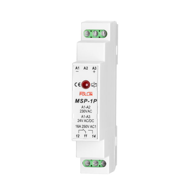 moduł stykow pomocn.MSP-1P 230V ,24V