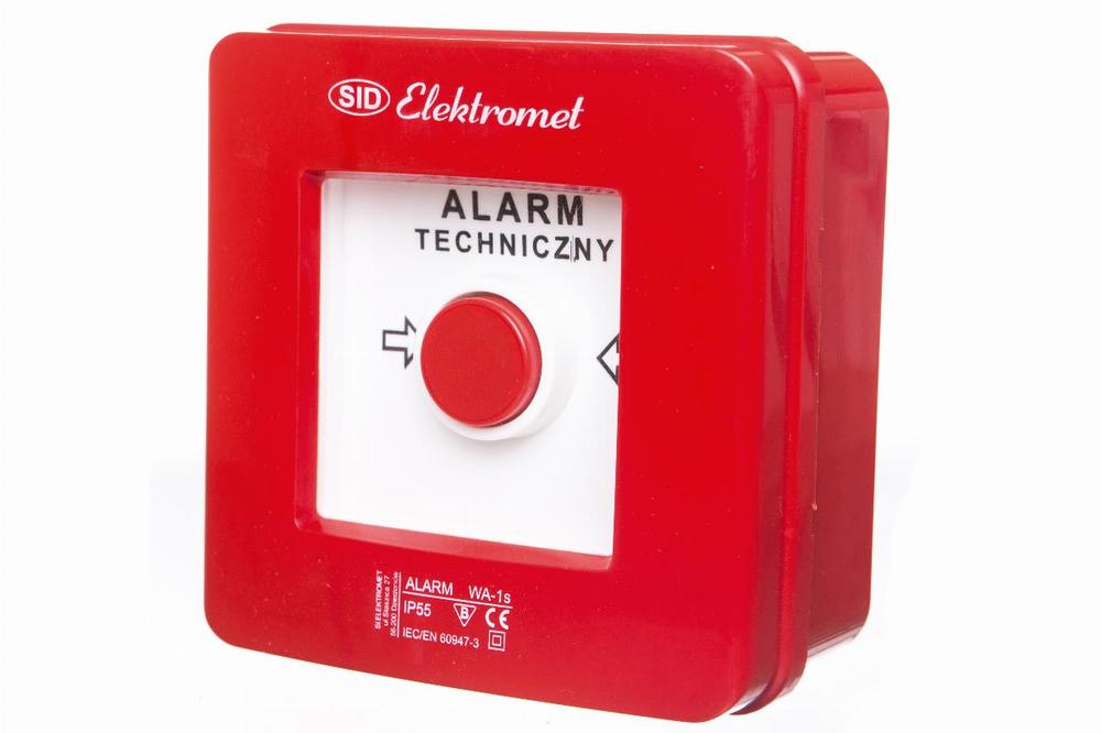 przycisk poza. WA 1s ELEKTROME ALARM 921401