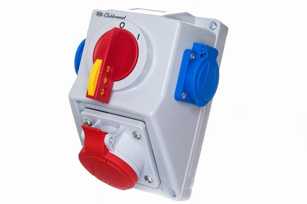 zestaw LUK C16-18.2N 0-1 5B +2gn.220V IP44 971661