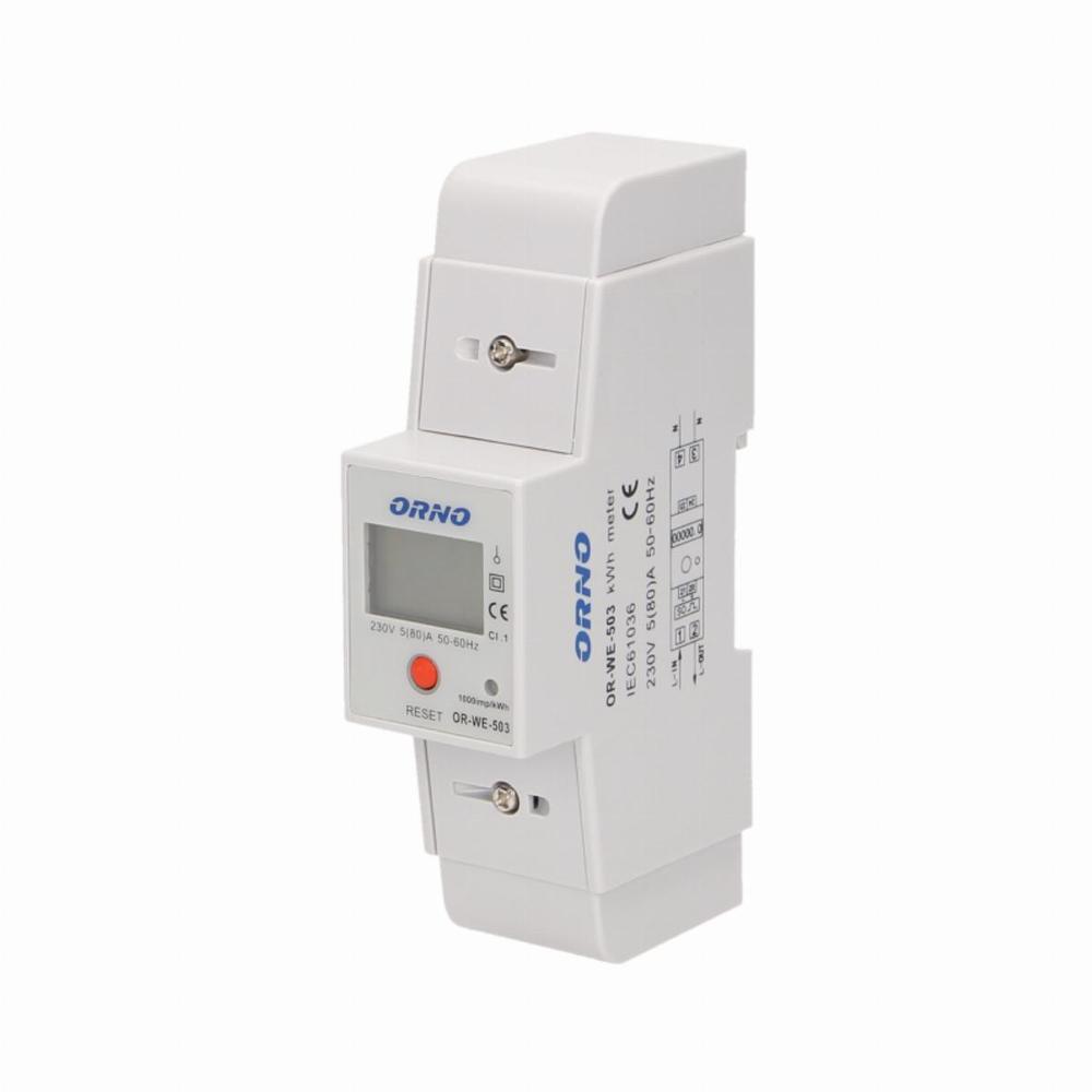 licznik energi elektrycznej 1 fazowy 80A OR-04Y OR-WE-503