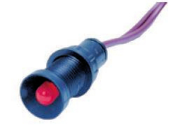 lampka diodowa Klp 5R/230V klosz 5mm czerwony