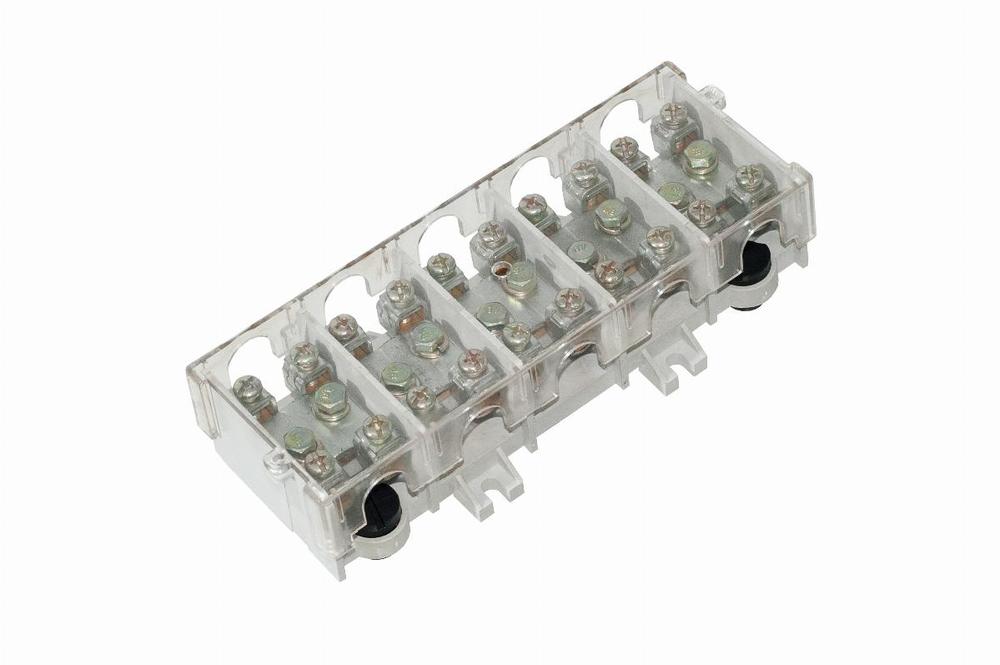 listwa zaciskowa LG 5x25/16 termoplastyczna z osłoną