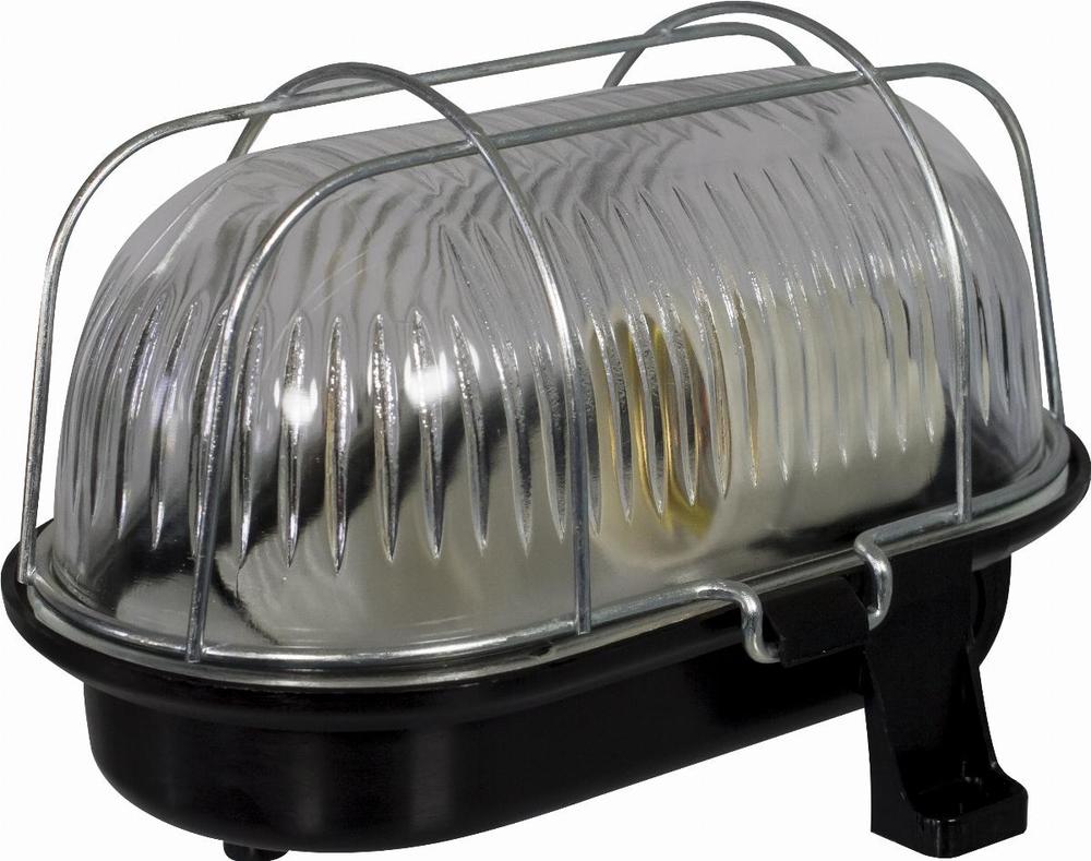 oprawa OWAL60 siatka metal czarna D.3166C