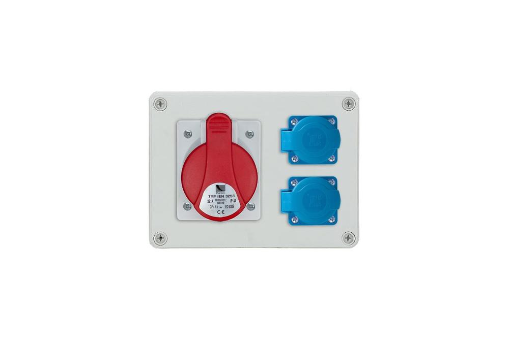 rozdzielnica R-BOX 190, 1x32A/5p, 2x250V