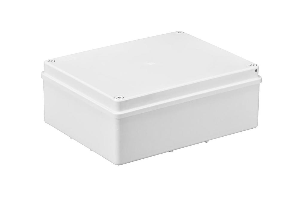 puszka hermetyczna240x190x90 bez dlaw. szara IP65 S-BOX 516 bial.