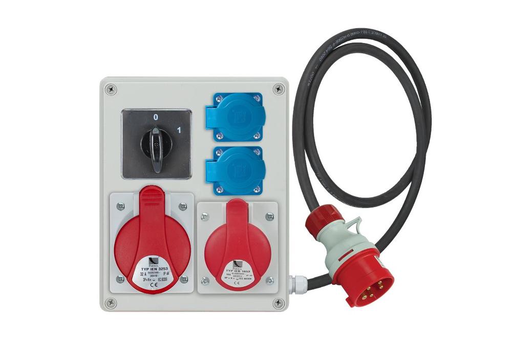 rozdzielnica R-BOX 2x230V 16/5 32/ w obud. wyl.0-1 B.1094P