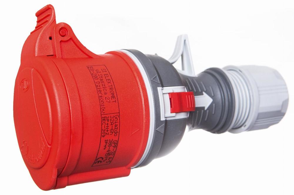 gniazdo przenosne 32A 5P 400V GPP 921875