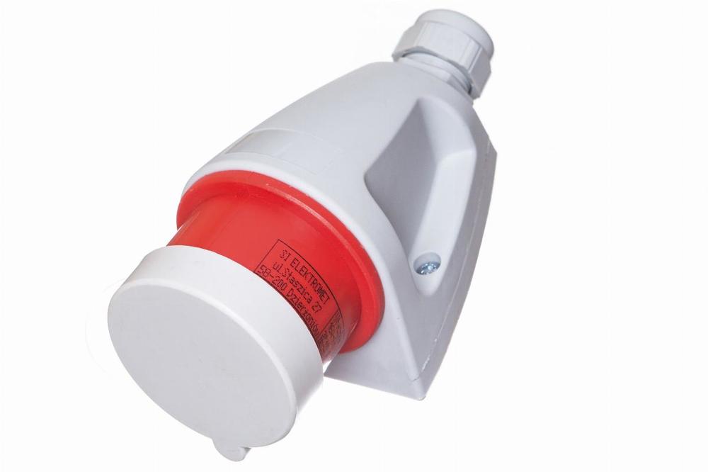 wtyczka siłowa odbiornikowa stała mini 32A/5P 400V 3P+Z+N IP44 WSM 922065