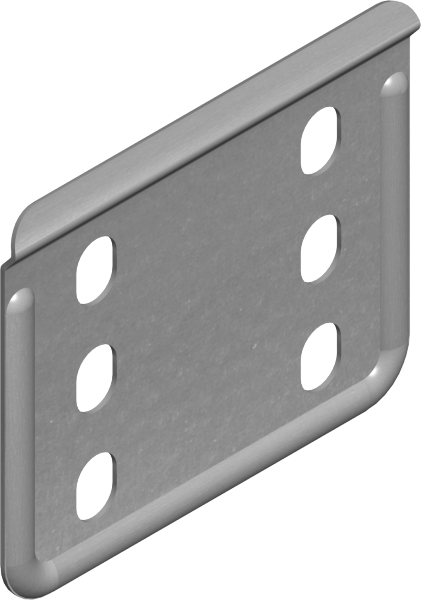 LPMLH60 Łącznik do korytka - grubość blachy 0,70 mm