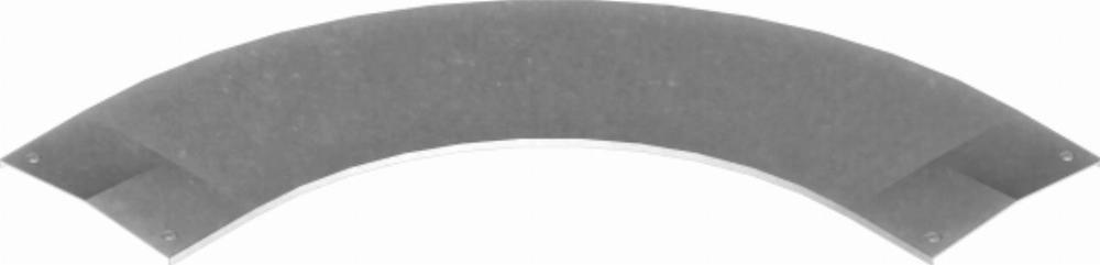PZLDP200 Pokrywa łuku 90o z zamkiem - grubość blachy 1,50 mm