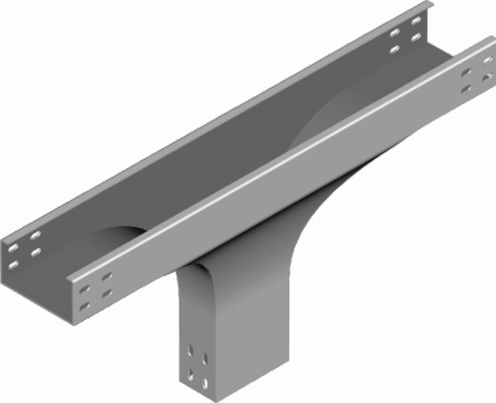 TRZC200H50 Trójnik redukcyjny symetryczny - grubość blachy 2,00 mm