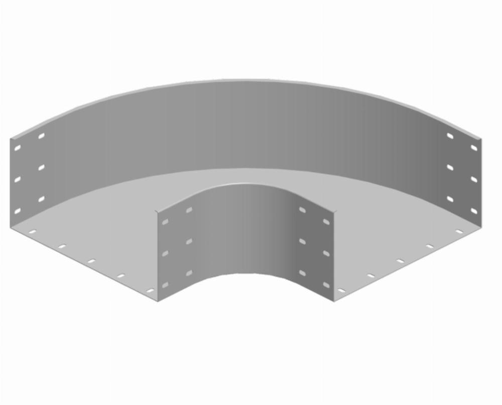 KKZP200H200 Kolanko 90° - grubość blachy 1,50 mm