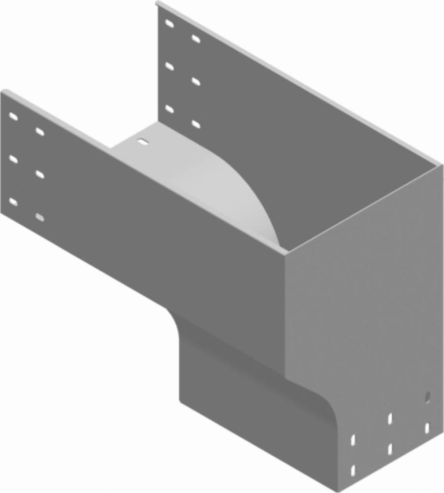 KRPZP200H200 Kolanko redukcyjne prawe - grubość blachy 1,50 mm