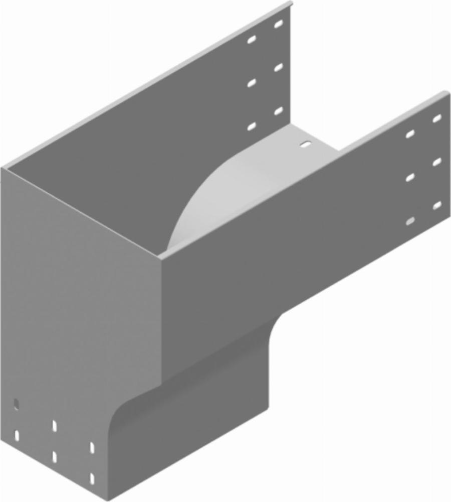 KRLZP200H200 Kolanko redukcyjne lewe - grubość blachy 1,50 mm