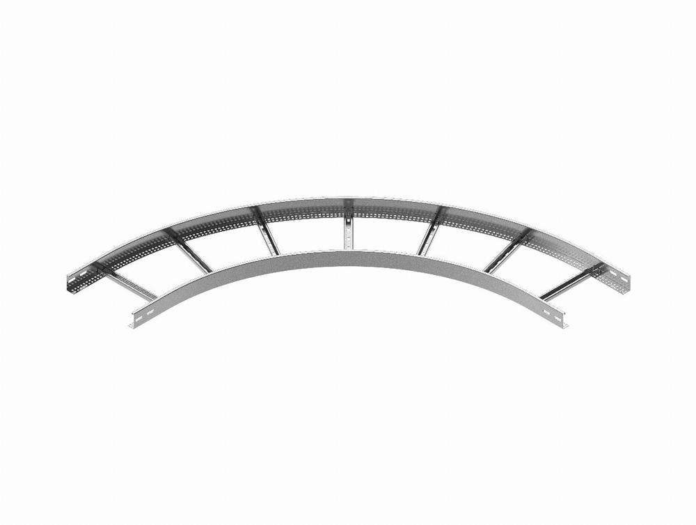 LDZC600H60 N Łuk zewnętrzny drabinki 90° - grubość blachy 2,00 mm