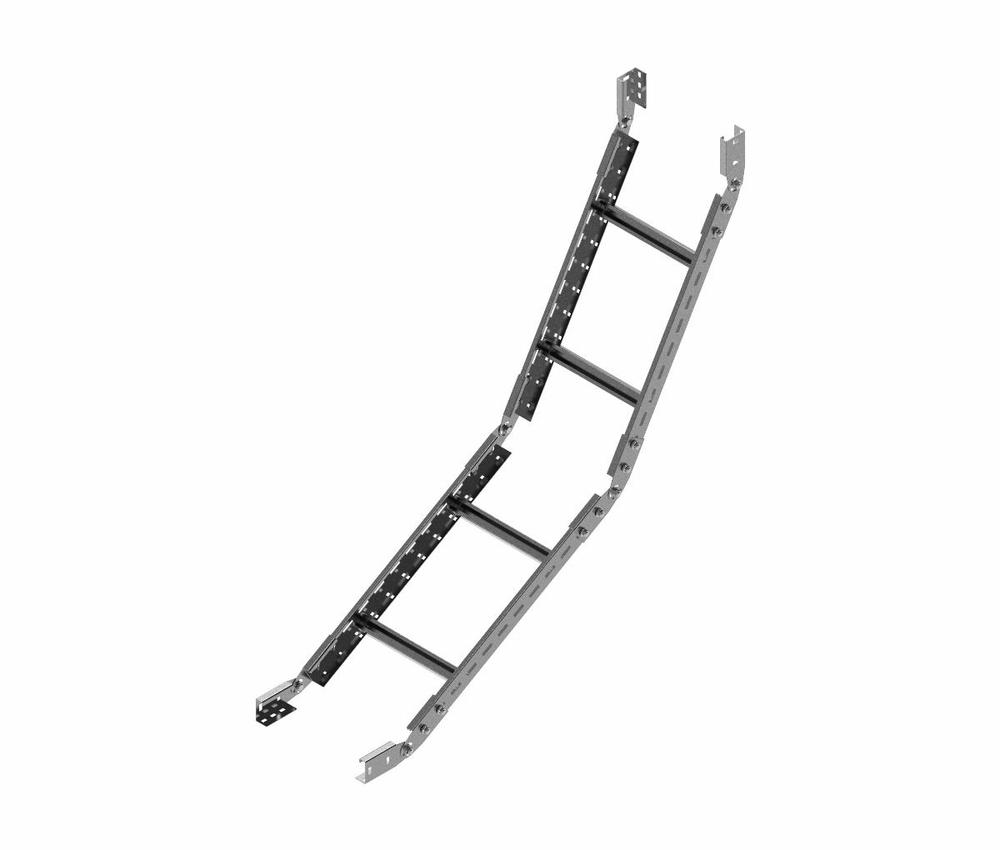 LPDC500H60 N Łuk przegubowy drabinki - grubość blachy 2,00 mm