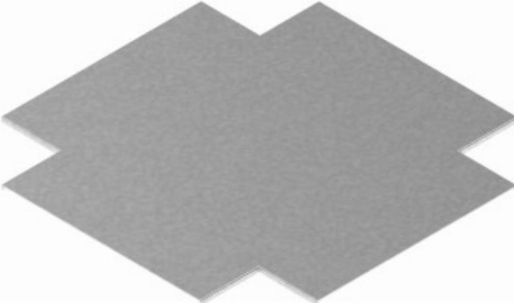 PCZKN240 Pokrywa czwórnika kanału - grubość blachy 1,00 mm
