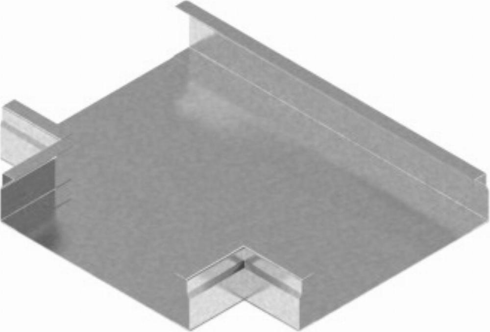 TKN175H28 Trójnik kanału - grubość blachy 1,00 mm