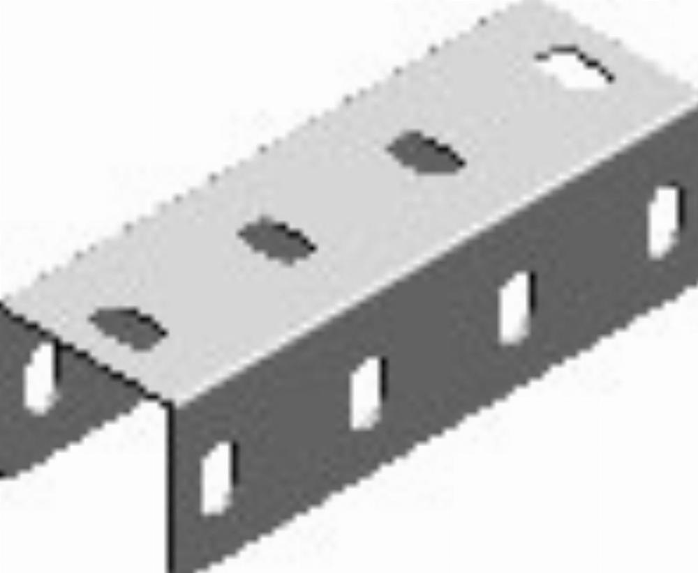 LC55H50 Łącznik ceownika - grubość blachy 3,00 mm