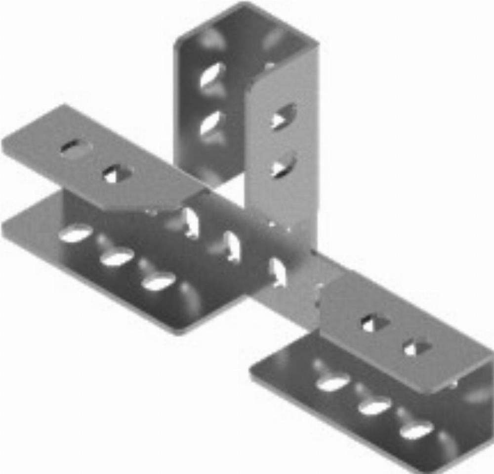 LCWT Łącznik ceownika - trójnik - grubość blachy 3,0 mm