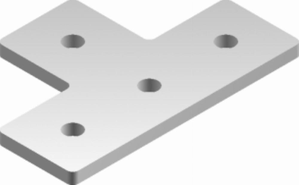 LCP8 Łącznik ceownika - grubość blachy 6,0 mm