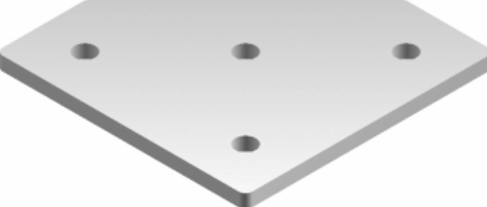 LCP9 Łącznik ceownika - grubość blachy 6,0 mm