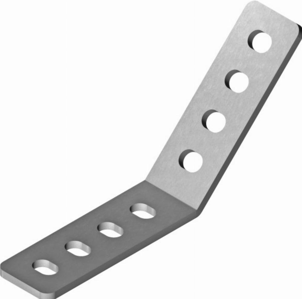 LCTV2 Łącznik 45° ceownika - grubość blachy 5,00 mm