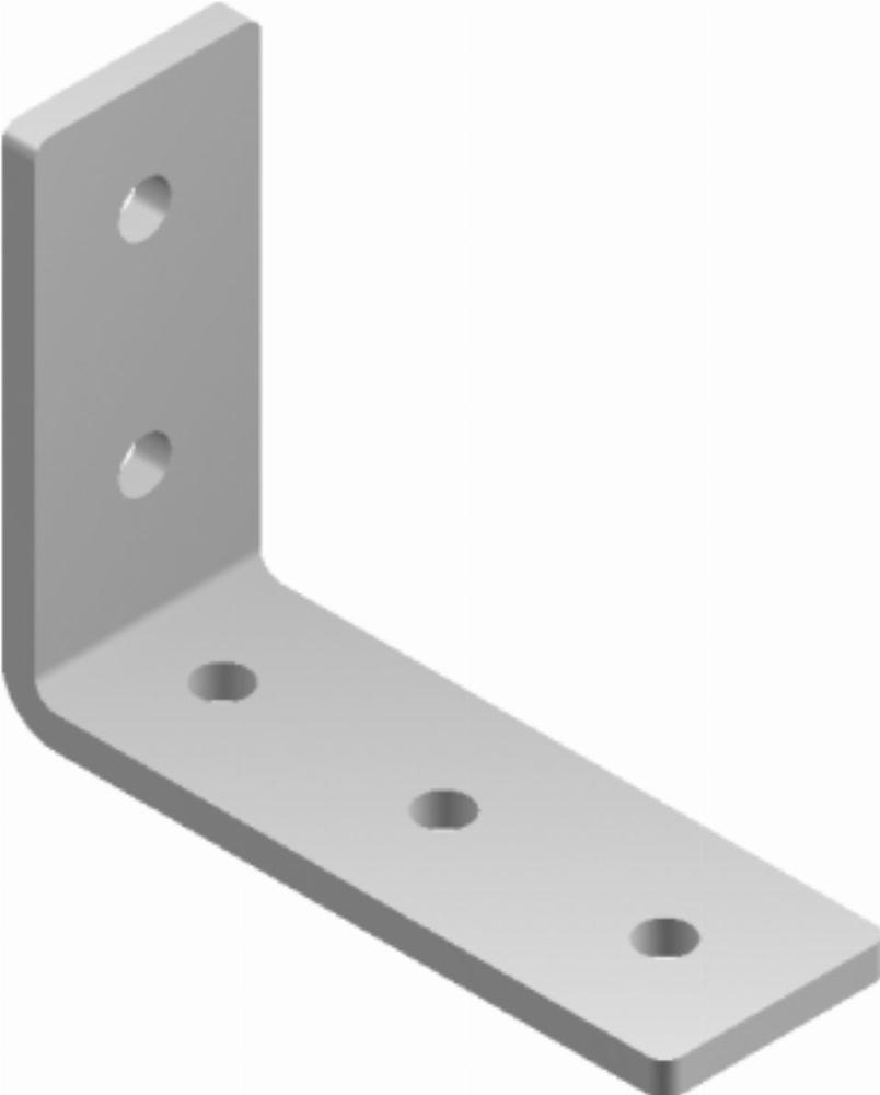 LCK4 Łącznik ceownika - grubość blachy 6,0 mm