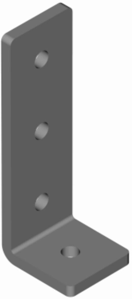 LCK5 Łącznik ceownika - grubość blachy 6,0 mm