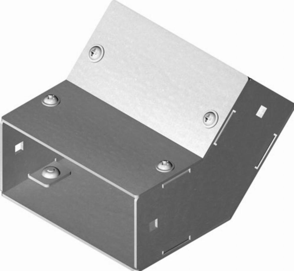 LPKMMC200H100 Łuk pionowy 45° - grubość blachy 2,00 mm