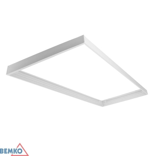 ramka montażowa do panelu LED 30x120 biały C71-RNT123-W-ECO