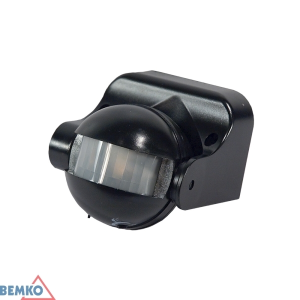 czujnik ruchu BEMKO SES09BL 180st czarny 12m IP44 180st.