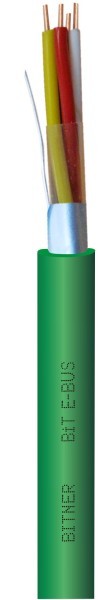kabel BiT E-BUS 2x2x0,8 zielony