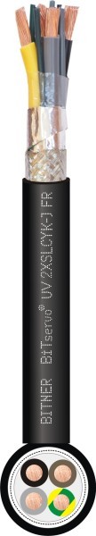 kabel BiTservo 2XSLCYK-J FR 4G6