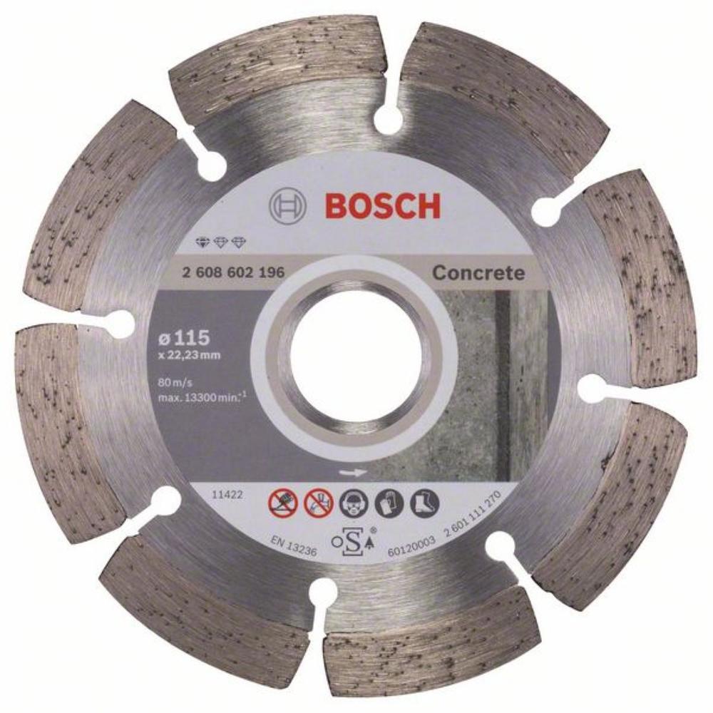 tarcza diam.CONCRETE 115x22,23x1,6x10 2.608.602.196