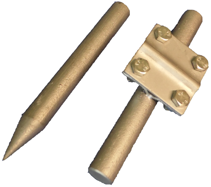 sonda 0-20C 20x1750 ocynk. OP-UZ-020C uziom.do wbijania